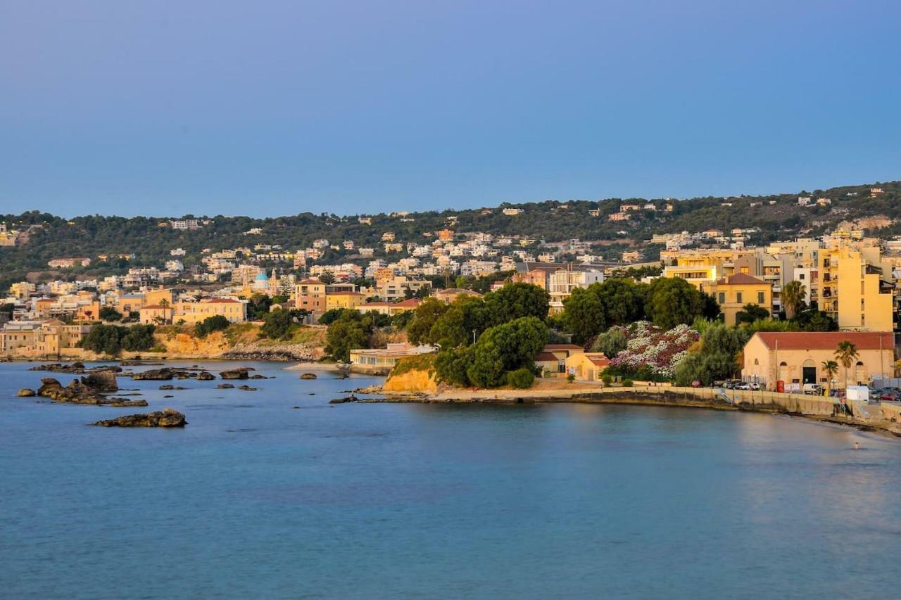 SEASIDE Old Venetian Harbour 1st Floor Appartement Chania  Buitenkant foto